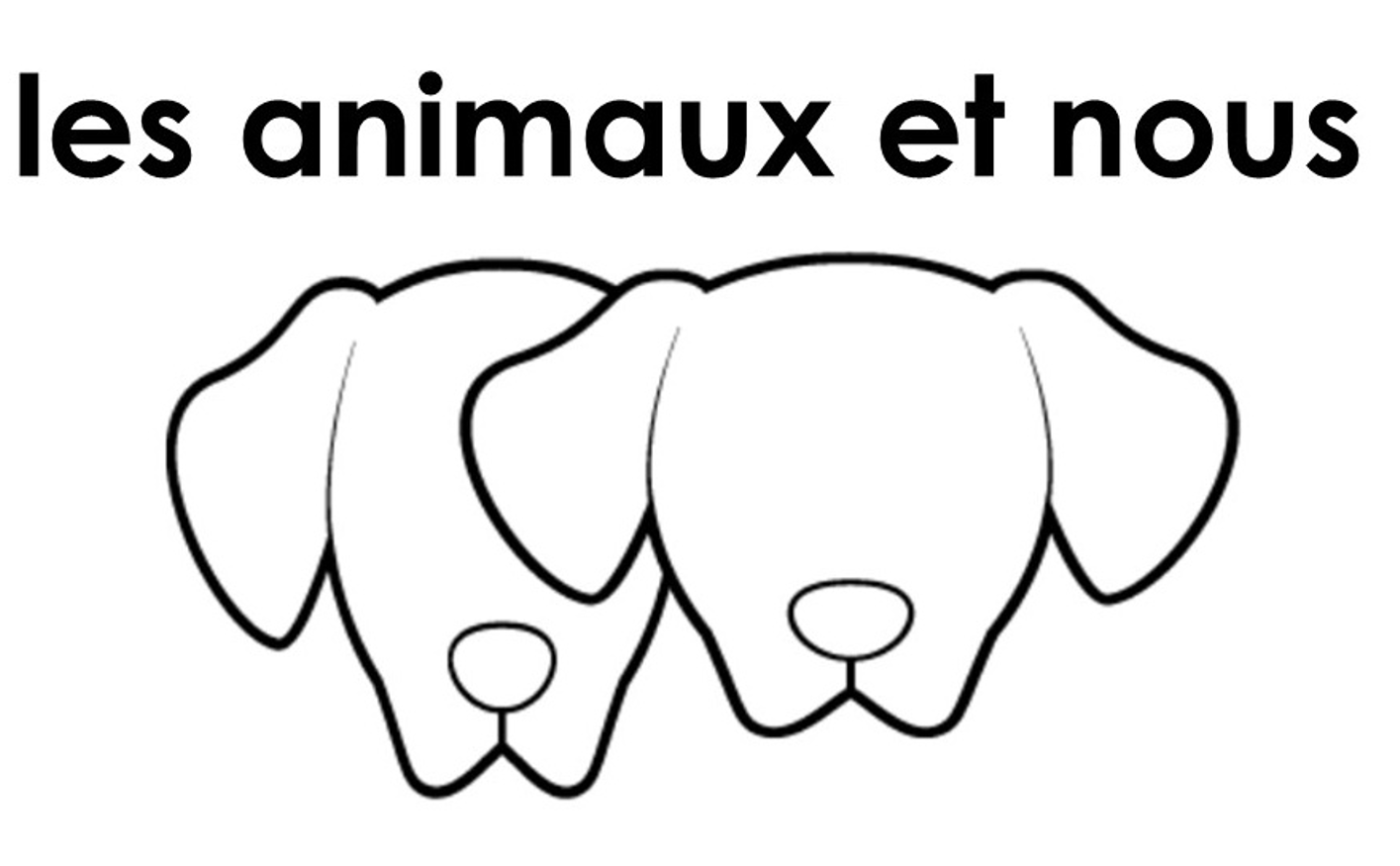 Les animaux et nous
